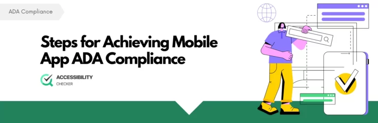 ada compliance for mobile apps
