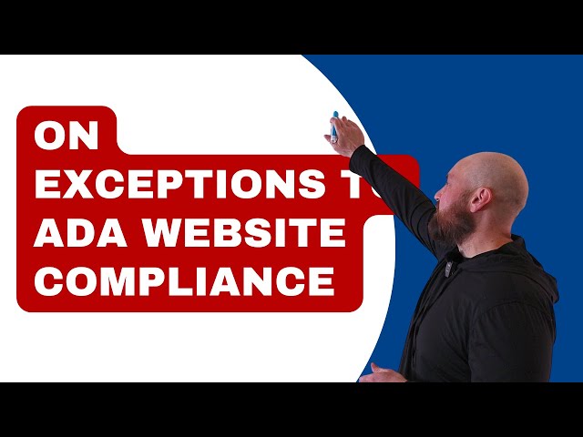 who is exempt from ADA compliance